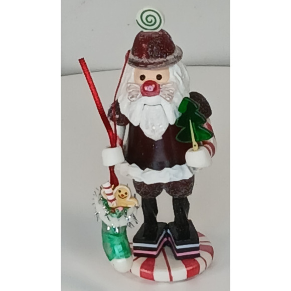 Hallmark Ornament Santa Claus Noel Nutcracker 2008 1st in Series Christmas - Picture 2 of 9
